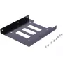 Tvirtinimo rėmelis ultron vidinis 1x2.5 colio SSD/HDD Metal black (377213)