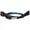ICY DOCK MB406L-B SlimSAS 8i SFF-8654 į SlimSAS 8i SFF-8654 kabelis, 0,5 m, juodas