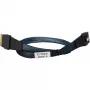 ICY DOCK - MB4026L-B - SlimSAS 4i SFF-8654 į OCuLink 4i SFF-8611 laidas – 0,5 m