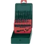 Gręžtų rinkinys Metabo HSS Metal 19 vnt DIN 338, cilindrinis kotas (627151000)