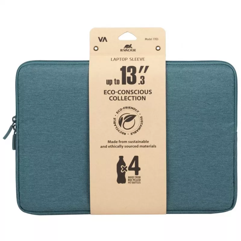 Dėklas nešiojamam kompiuteriui Rivacase Suzuka 7703 35,6 cm Aqua