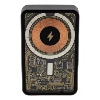 Nešiojamas powerbank PATONA 9992, 10000 mAh, LiPo 38,5 Wh, USB-C PD 20W, 2 išėjimai, 12V/3A įėjimas/išėjimas, Juodas