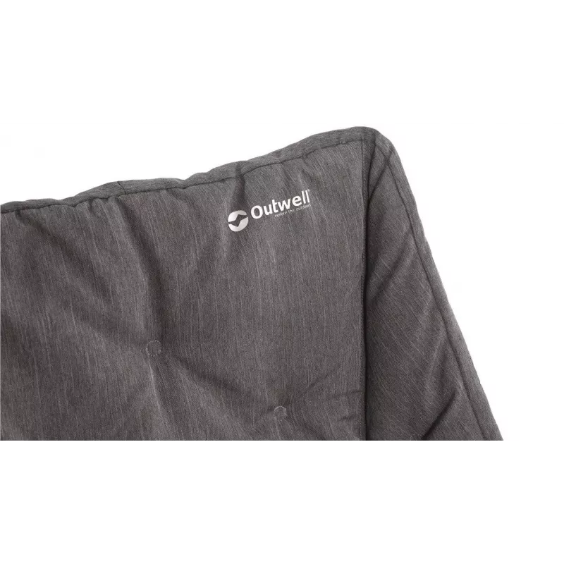 Kempingo kėdė Outwell Tally Lake — 4 kojos, max apkrova 120 kg, svoris 4,9 kg, 620×650 mm