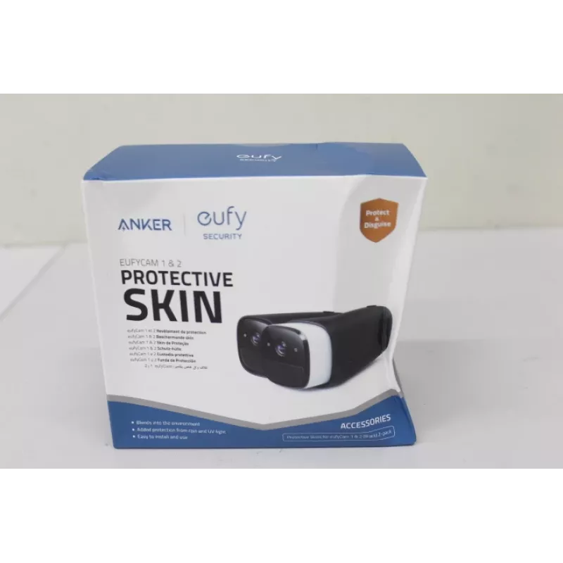 Silicinės apsauginės dangos rinkinys Anker Eufy 2 juodos spalvos, skirtos EufyCam ir EufyCam 2