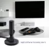 Patalpų TV antena QOLTEC 57016 DVB-T2 kompaktinė skaitmeninei antžeminei televizijai
