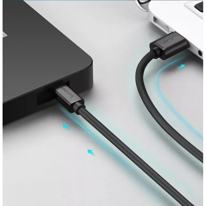 Ugreen USB laidas - mini USB 480 Mbps 3 m US132 (juodas)