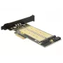 DeLOCK 89630 Vidinė PCIe sąsajos plokštė su dviem M.2 lizdais (SATA ir PCIe)