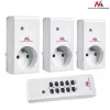 Maclean Energy MCE153 nuotolinio valdymo kištukiniai lizdai 3 vnt. - programuojami + nuotolinio valdymo pultelis