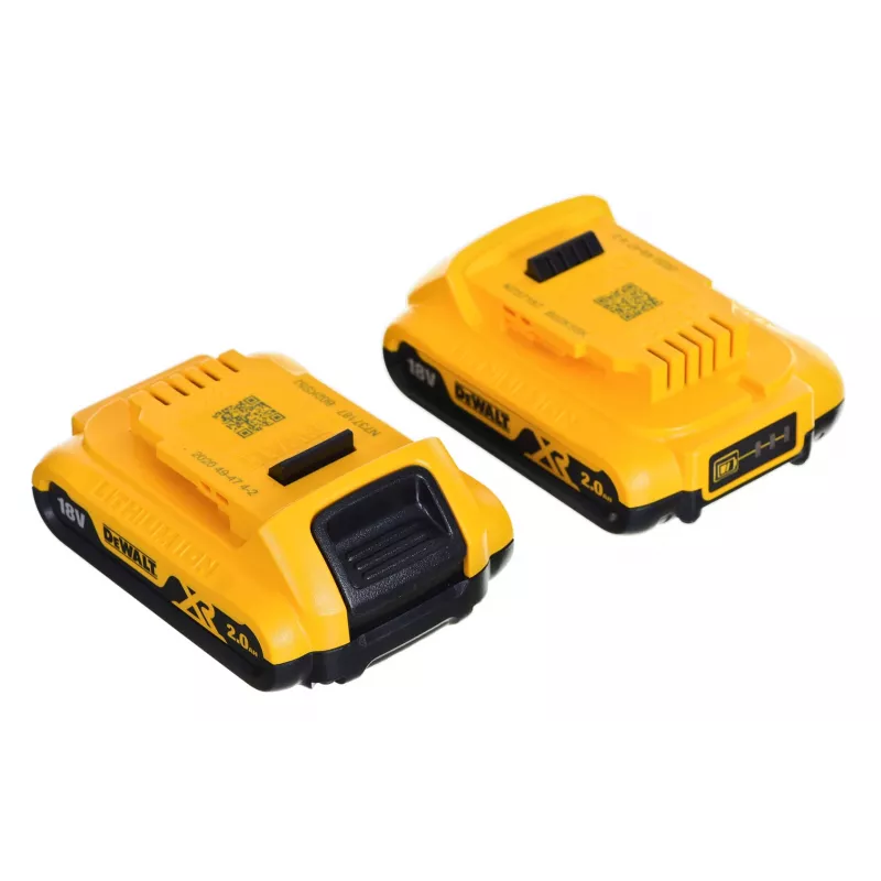 Dewalt DCD709D2T akumuliatorinis smūginis veržliasukis su baterija ir įkrovikliu