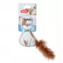 ZOLUX Chatouille katė su plunksnomis ir katžole - žaislas katėms - 13cm