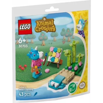 Bricks Animal Crossing 30703 Juliano paplūdimio tapyba