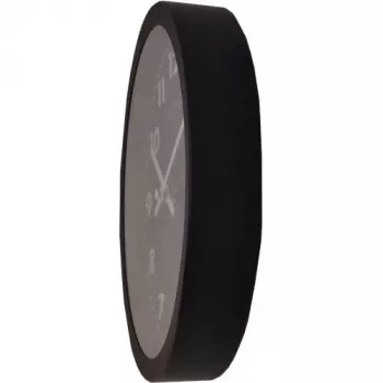 NeXtime klok 2906ma Mercure sieninis laikrodis, Ø 25 cm, juodas