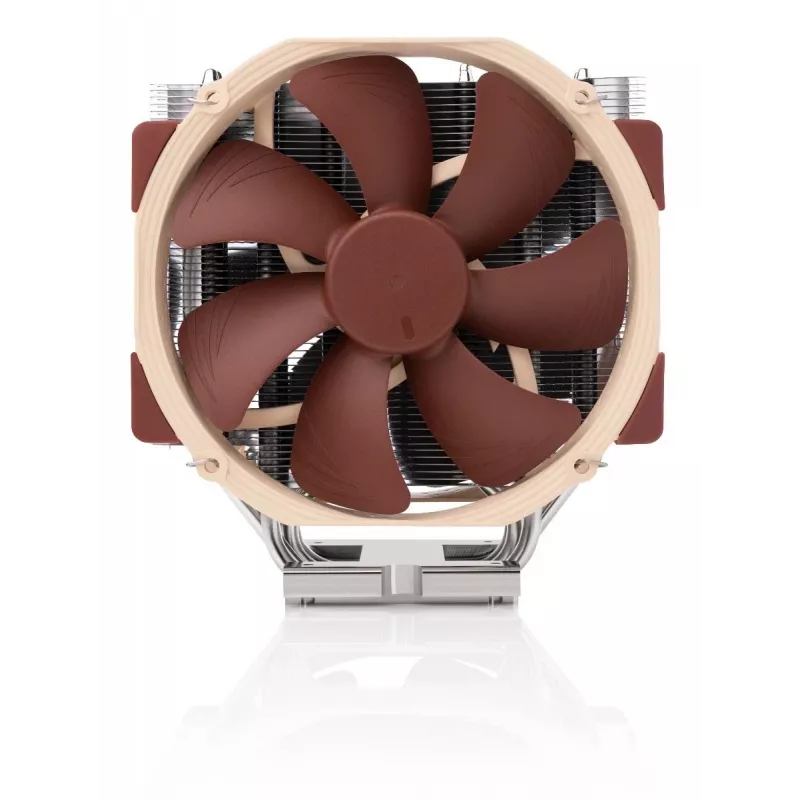 Noctua NH-U14S DX-4677 procesoriaus oro aušintuvas 14 cm Ruda, Šviesiai ruda, Sidabrinė