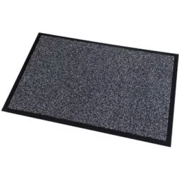 Kojų kilimėlis PaperFlow 12TP60X90.02 vidaus ir lauko naudojimui, poliamidas, pilka