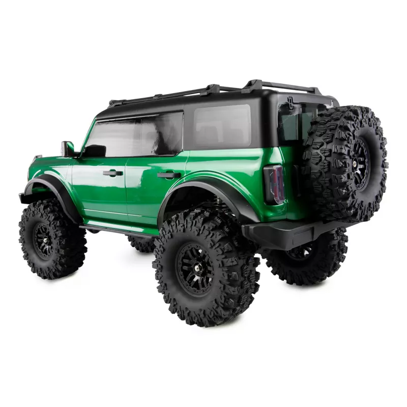 Amewi Crawler AMXRock Caballo 4WD 1:10 mastelio nuotoliniu valdymu visureigis – žaliai metalinis