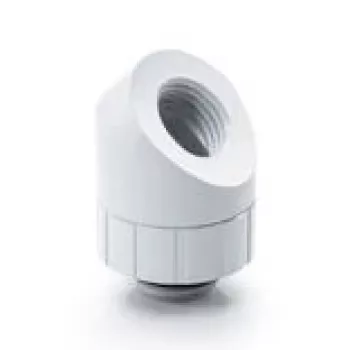 BitsPower Artemis 45° rotacinė jungtis – Arctic White (BPM-AT45R-WH)