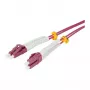 Synergy 21 LWL-2-Faser-Patchk. 10mtr.LC-LC 50/125um OM4 AD 2mm flexible Knickschutztülle - Multimode-Faser - 10 m