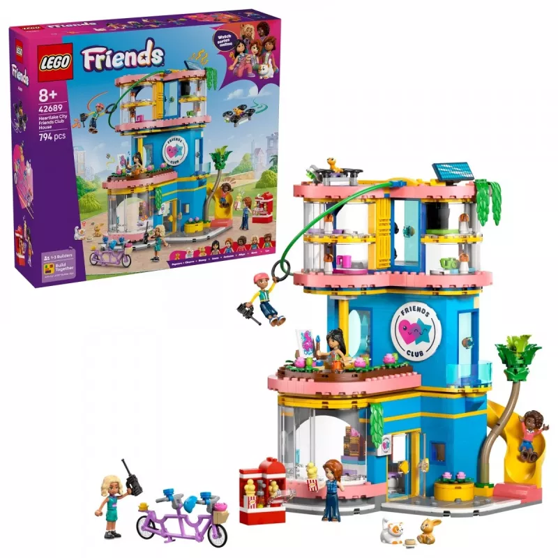 LEGO Friends Heartlake City Draugų Klubo Namai 42689