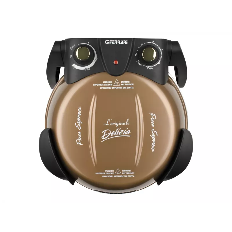 Picos kepimo aparatas G3 Ferrari Delizia 1 Pizza 1200W Black Bronze