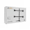 Sieninis laikiklis SBOX LCD-F048-2 4 ekranams 17–32 colių, VESA 100×100, 4×9 kg