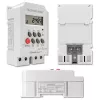 Elektroninis laikmatis DIN bėgiui QOLTEC PC0629 — 24V maitinimas, 16A išėjimas