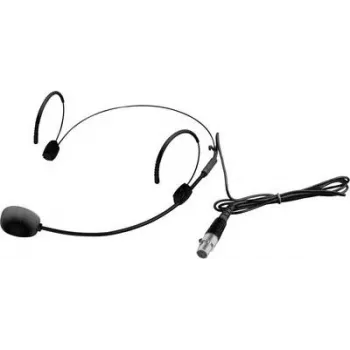 Belaidė UHF ausinė mikrofono sistema Omnitronic UHF-300