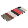 Man and Wood apsauginis dėklas iPhone XR – koralų baltos spalvos, medinis