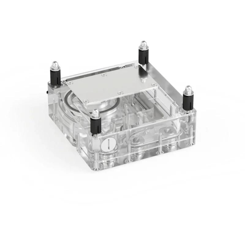 Rezervuaras Alphacool Core 120mm VPP Apex siurbliui — Alphacool 14561, 120mm rezervuaras, skirtas integracijai su VPP Apex siurbliu