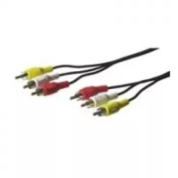 Wentronic goobay - Kompozitinis vaizdo / garso kabelis - RCA (S) į RCA (S) - 1,5 m (50380)