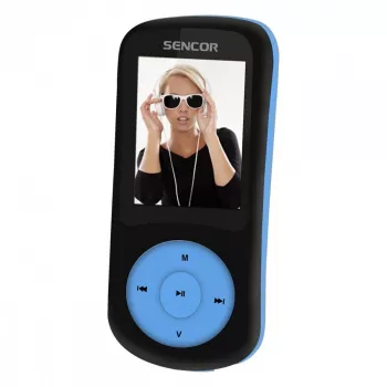 Nešiojamas MP3/MP4 grotuvas Sencor SFP 5870BBU, 8 GB atmintis, radijas