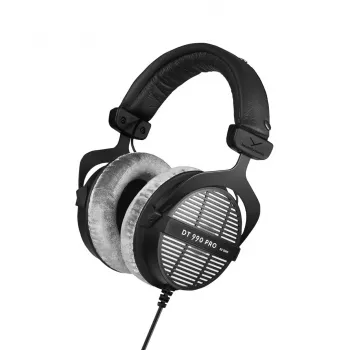 Studijinės ausinės Beyerdynamic DT 990 PRO 80 Ω, laidinės, uždengiančios ausis, 3 m laidas, juodos
