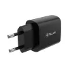 Tellur 20W USB-C PD sieninis įkroviklis juodas