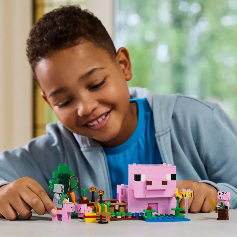 LEGO MINECRAFT 21268 Kūdikio kiaulės namelis