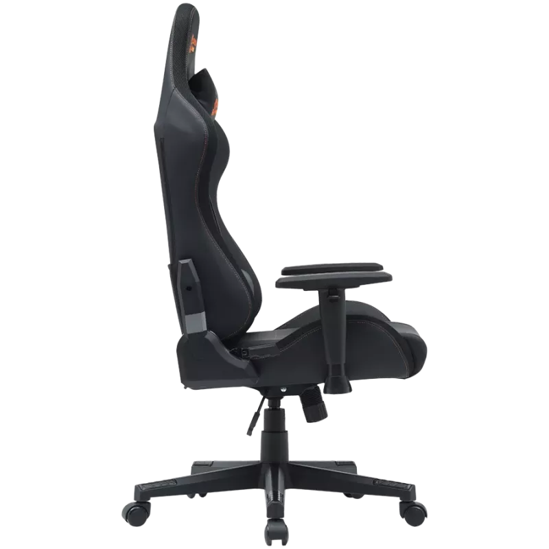 Gaming kėdė CANYON Irida RGBCH03 RGB juoda ergonomiškas dizainas, reguliuojami porankiai, atlošiama nugara