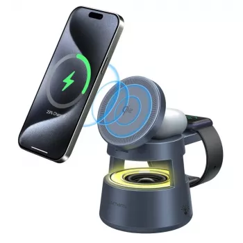 Belaidis įkroviklis 4smarts 541327 USB Type-C vidaus pilkas