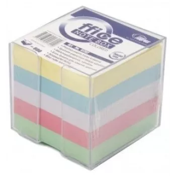 Užrašų bloknotas Forpus 9x9 cm, asorti, neklijuotas, su viršeliu (800) 0716-007