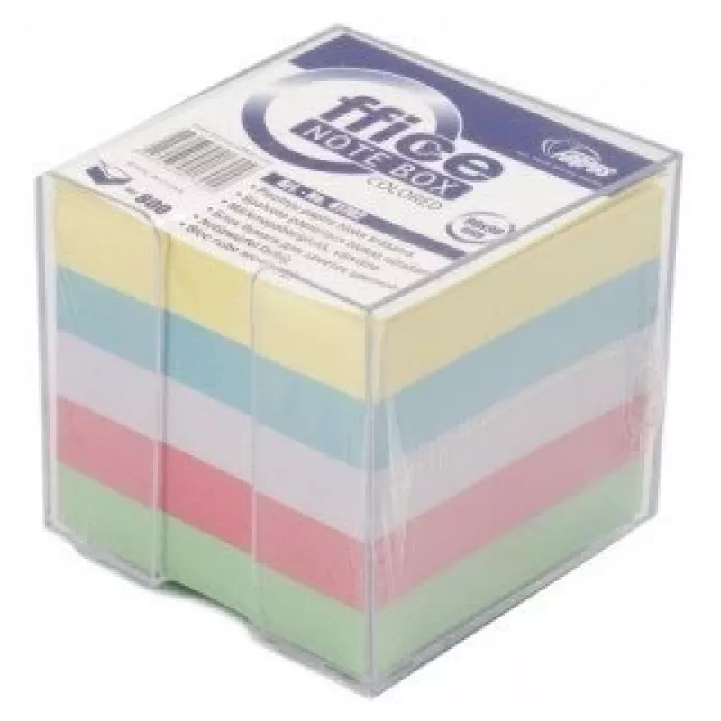 Užrašų bloknotas Forpus 9x9 cm, asorti, neklijuotas, su viršeliu (800) 0716-007