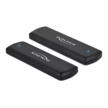 DeLOCK 42633 išorinis SSD dėklas USB Type-C (NVMe/SATA M.2)