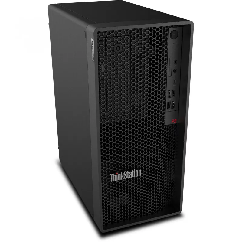 Lenovo ThinkStation P2 Tower Gen 2 Intel Core Ultra 7 265K 32 GB DDR5-SDRAM 512 GB SSD Windows 11 Pro darbo stotis juoda