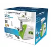 Mėsmalė ESPERANZA EKM012G — 600 W, nerūdijančio plieno peilis, dešrų antgalis, kebabo antgalis, reversas, neslystančios kojelės, balta/žalia