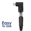 Akyga AK-ND-D16 DC 6,0 x 4,4 mm + kaištis – USB-C PD adapteris nešiojamojo kompiuterio įkrovikliui, 65 W