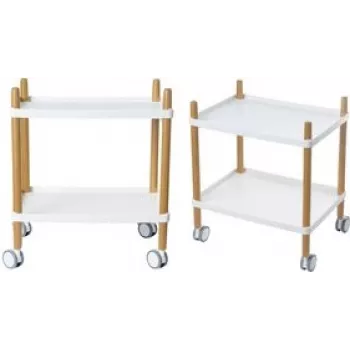 Paperflow Office Trolley DDC.23.13 balta – mobilus dokumentų ir kanceliarinių prekių vežimėlis