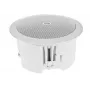 Įmontuojamas lubinis garsiakalbis PA HQM-SOZ1625 16W 100V baltas