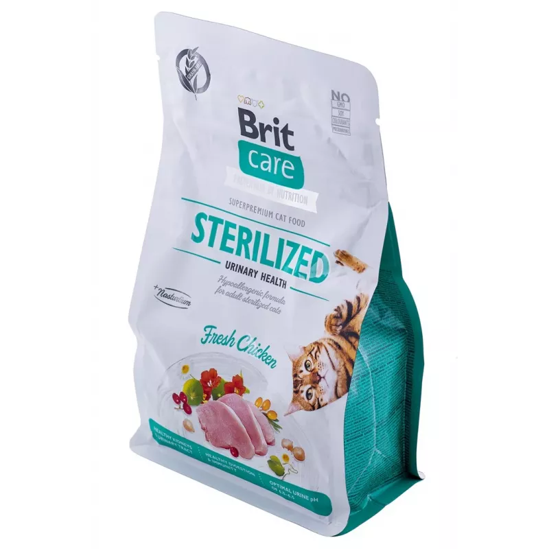 BRIT Care Grain-Free Sterilized Urinary sausas kačių ėdalas - 400 g