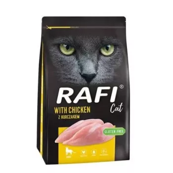 DOLINA NOTECI Rafi Cat su Vištiena - Sausas Kačių Maistas - 7 kg