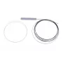 Extralink Splitter 1:4 PLC 250µm be jungiklio, sidabrinis PVC