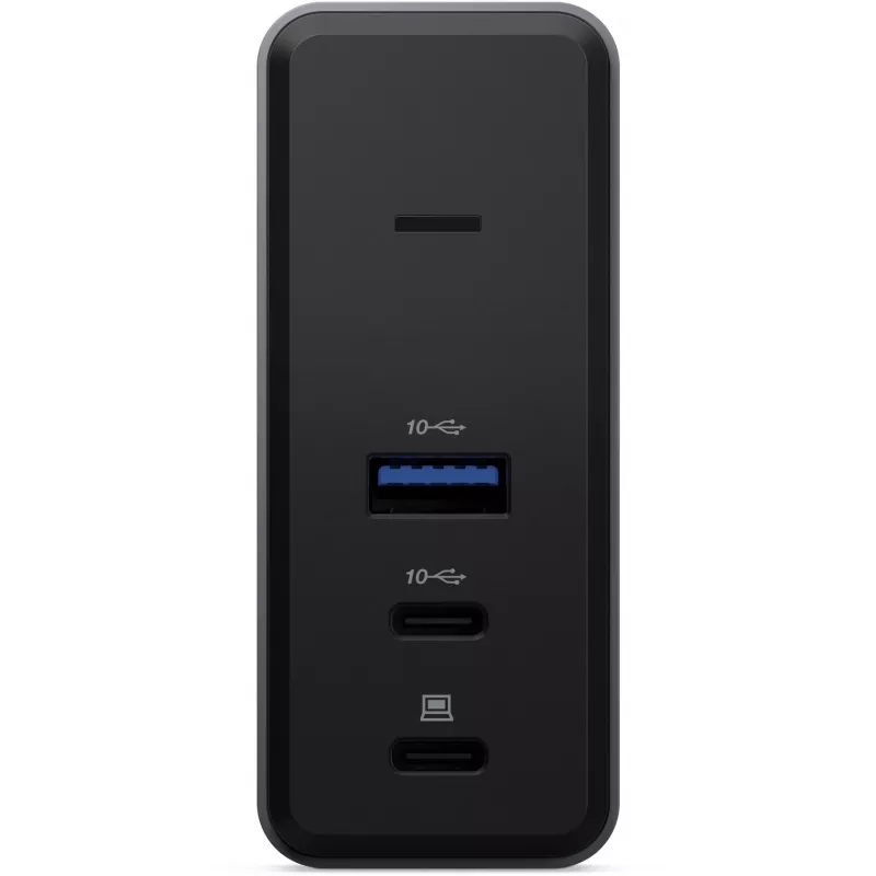 Lenovo X9 Įkrovimo GaN Dock Laidinė USB 3.2 Gen 2 (3.1 Gen 2) Type-C Pilka