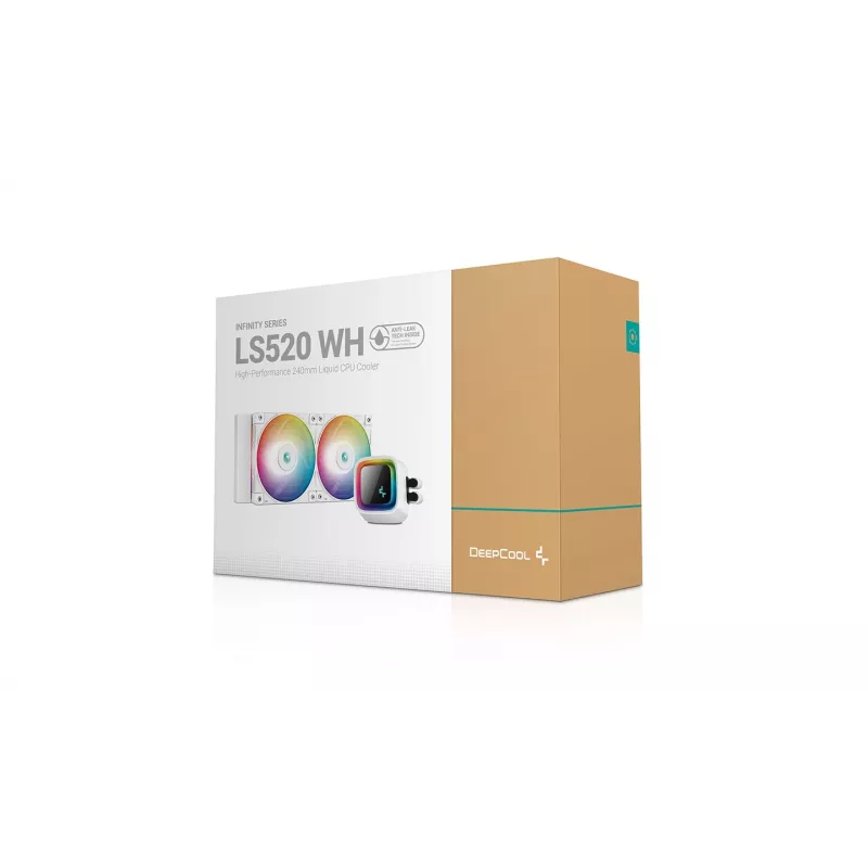 Vandens aušintuvas procesoriui DeepCool LS520 WH