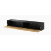 Cama TV Stand VIGO '180' 30/180/40 Juoda/wotan oak