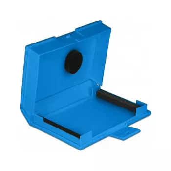 Apsauginė dėžutė DeLOCK 18373 3,5 colio HDD, mėlyna